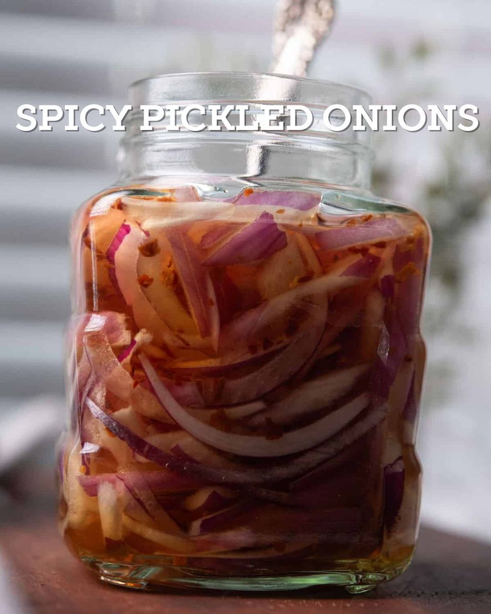 pepperbowl's tweet image. This Spicy Pickled Onions is a fabulous condiment for those who love a twist on their regular meals. 

➡️ pepperbowl.com/spicy-pickled-… 

#spicy #tasty #homemade