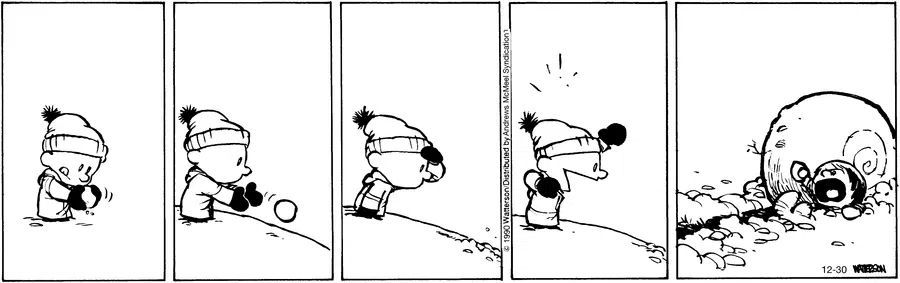 Calvinn_Hobbes's tweet image. Sometimes your plan works a little too well.
#CalvinandHobbes #SnowDayChaos