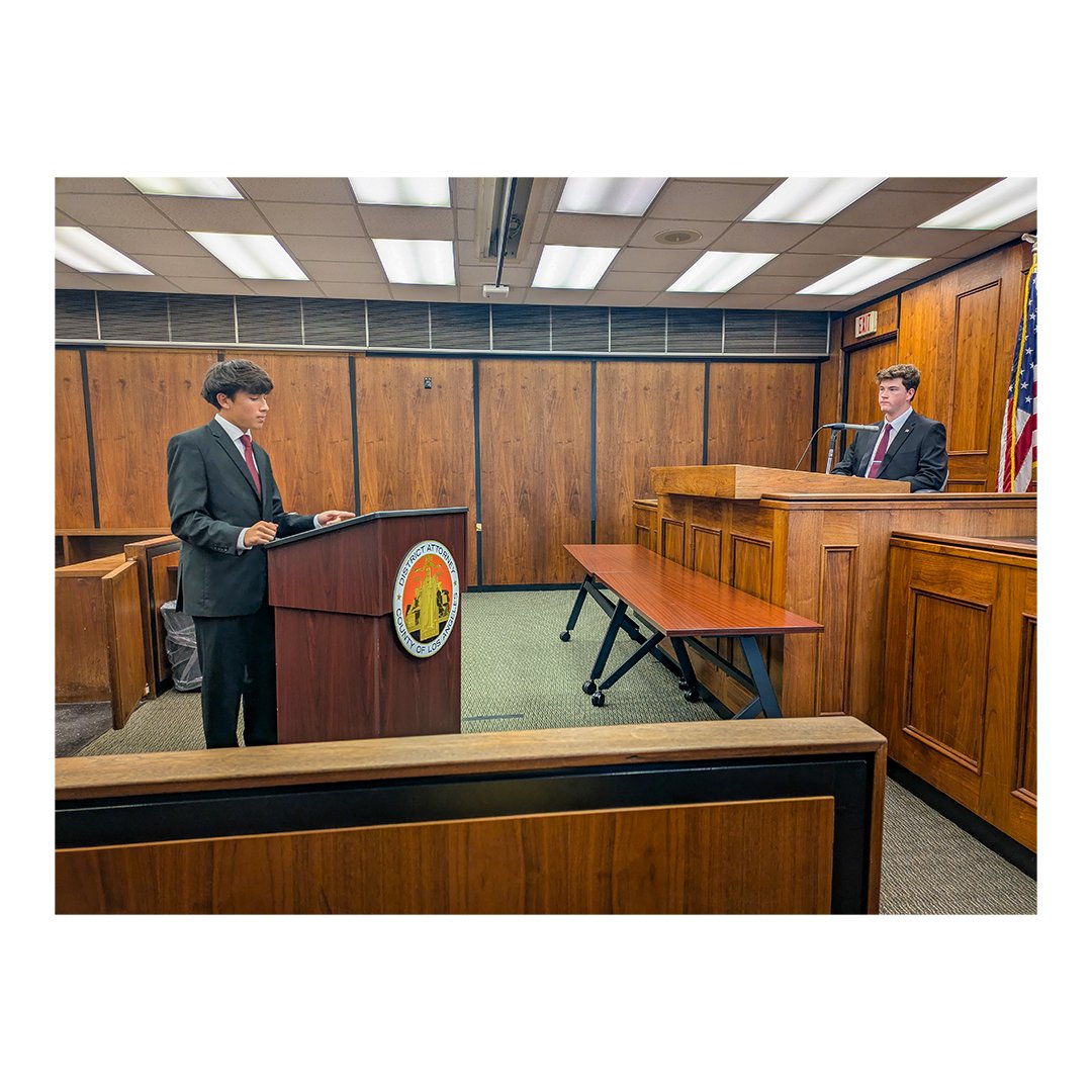 TrinityCCA's tweet image. 🗣️ Our Rhetoric students recently stepped into the courtroom for a mock trial—showcasing critical thinking, confidence, and persuasive communication. This is one of the many ways we mold students into thoughtful, articulate young men and women. Way to go, students! ⚖️
