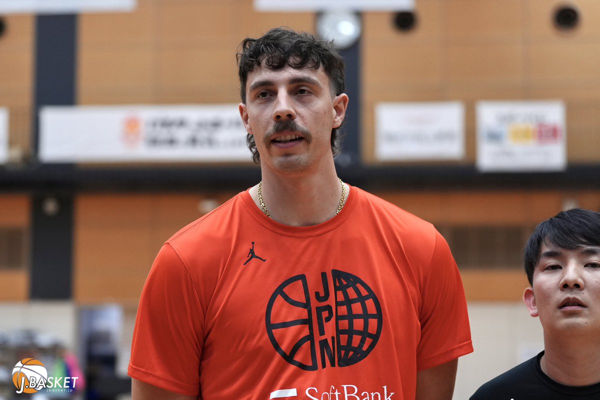男子🇯🇵日本代表】 ニック・メイヨ（C/PF／206cm／28歳／広島ドラゴン