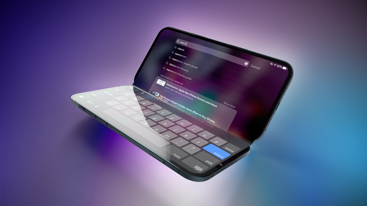 MacRumors's tweet image. Foldable iPhone Could Cost $2,400 macrumors.com/2025/11/24/fol…