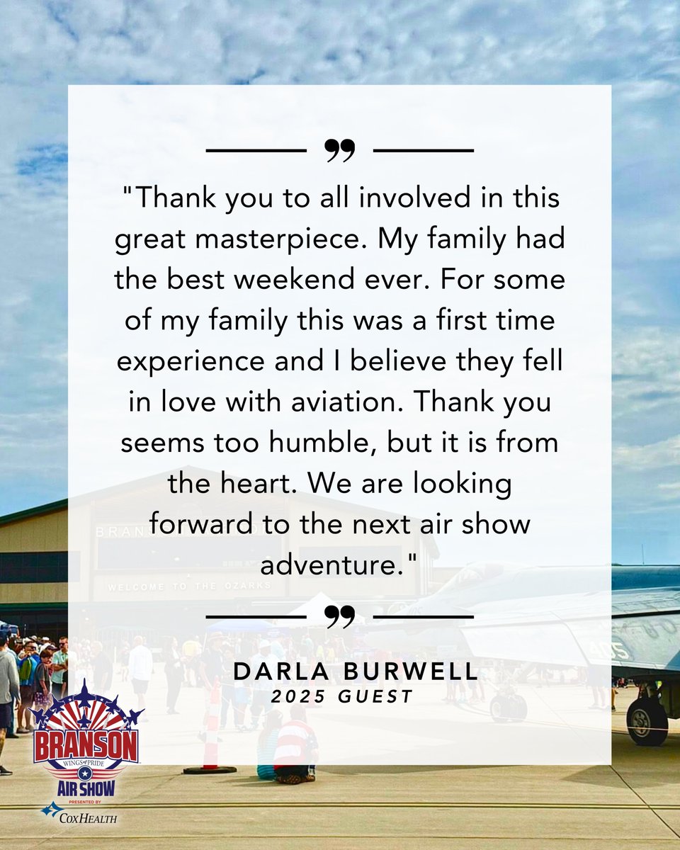 Branson Wings of Pride presented by CoxHealth tweet media