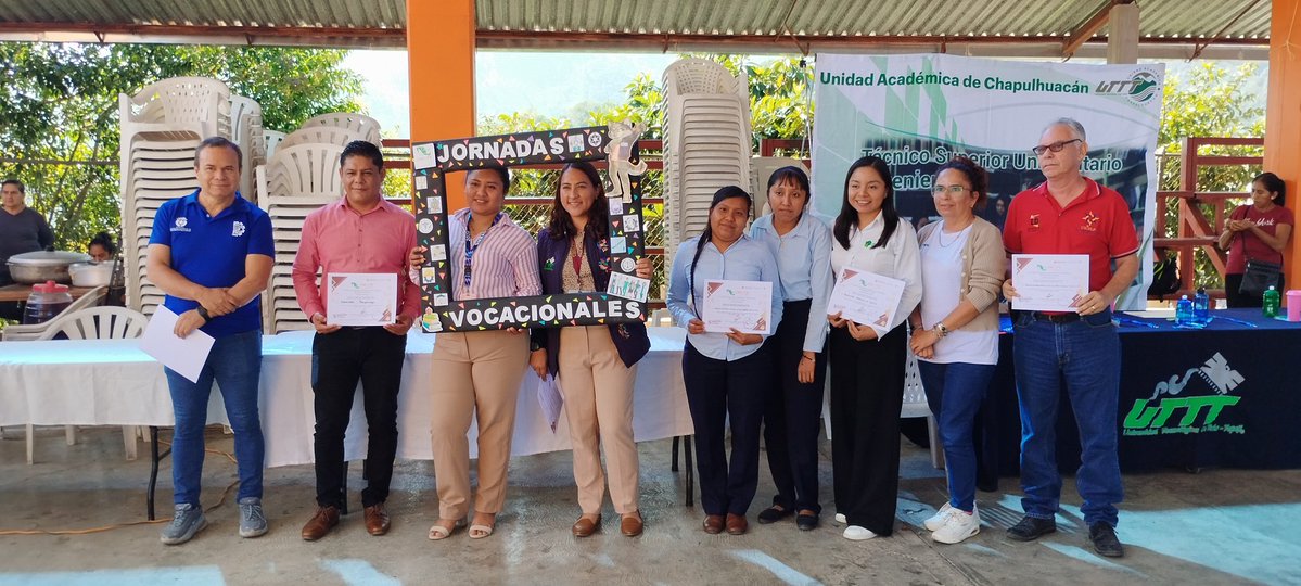 CecyteSantaAna's tweet image. #CECyTEH ● #JornadasVocacionales2025

¡Misión Cumplida! Hoy, Lunes 24 de Noviembre, se llevó a cabo con gran éxito la Jornada Vocacional 2025 de nuestro Plantel CECyTE Hidalgo Santa Ana de Allende.

#SomosUnEquipoTransformandoElFuturo 
@edmundo_rmz