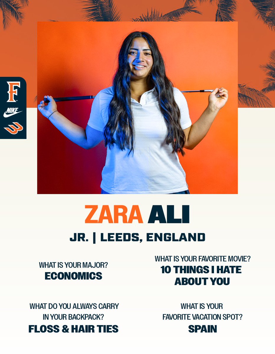 The spotlight is on Zara Ali! Our Player Spotlight of the Week continues to shine on and off the course!🔦 

#TusksUp