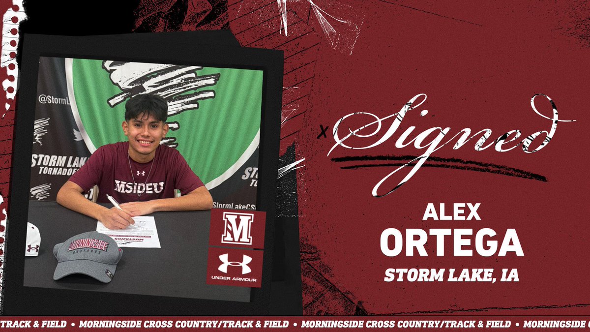 Welcome to Morningside Alex! We are excited to have you join the Mustang Cross Country/ Track &amp; Field Family.

#HORSEPOWER x #FAMILY
