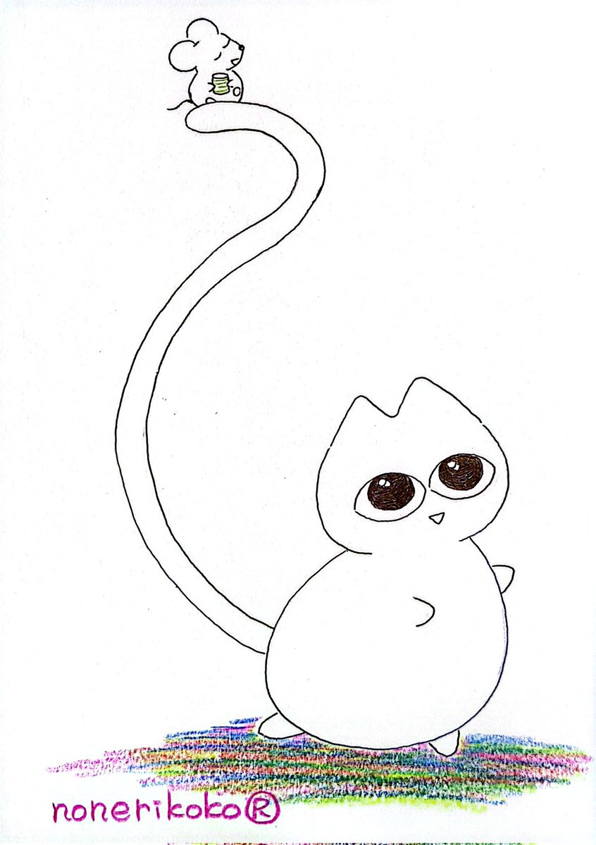 nonerikoko's tweet image. いつもとちがうことが
おこるものさ。

#のねりここ
2040日目