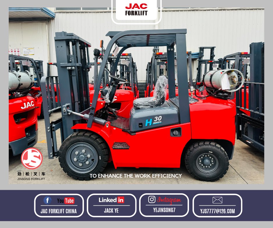 yejinsong7's tweet image. 3000kg H3 series LPG forklift
#jackforklift #yjsforklift #stacker #jsforklift #劲松叉车 #forklift #forklifts #jacforklift #jacforkliftchina #forkliftdriver #вилочныйпогрузчик #maquina #지게차 #heftruck #รถยก #empilhadeira #gabelstapler #pallettruck #electricforklift #forktruck