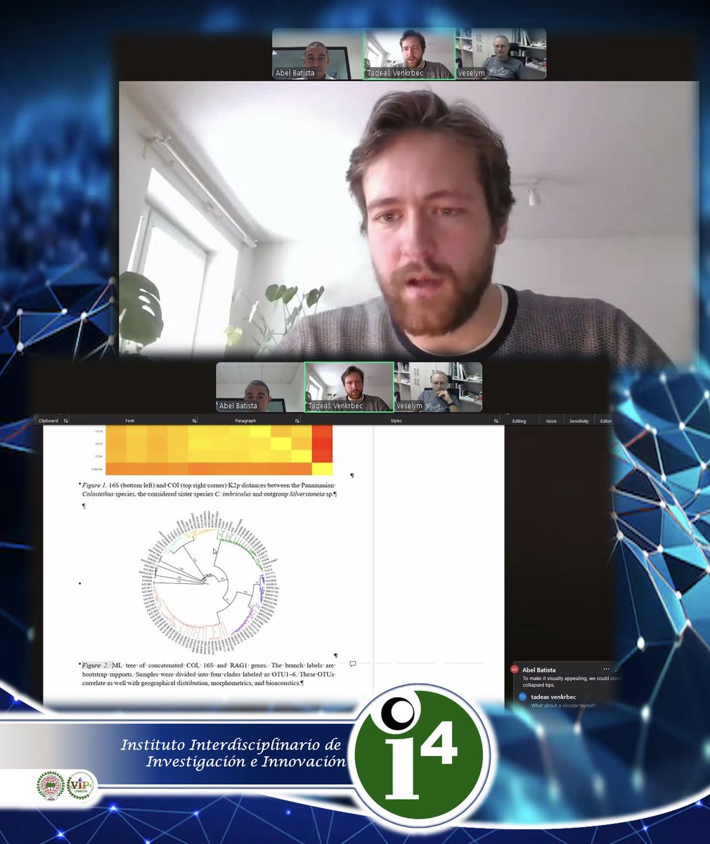 Dr. Abel Batista se reúne con investigadores de la Universidad de Palacky, Rep. Checa;  Dr. Mian Vesely y Tadeáš Venkrbec, para ultimar detalles del manuscrito para publicación sobre anfibios de Panamá <a href="/UNACHIpanama/">UNACHI</a> <a href="/pacyt_unachi/">PACYT UNACHI</a> <a href="/senacyt/">Senacyt Panamá</a> <a href="/SNIAIP_Panama/">Sistema Nacional de Investigación de Panamá AIP</a> <a href="/MiAmbientePma/">Ministerio de Ambiente de Panamá</a> <a href="/CienciaPTY/">Ciencia En Panamá   #CienciaEnPanamá</a>