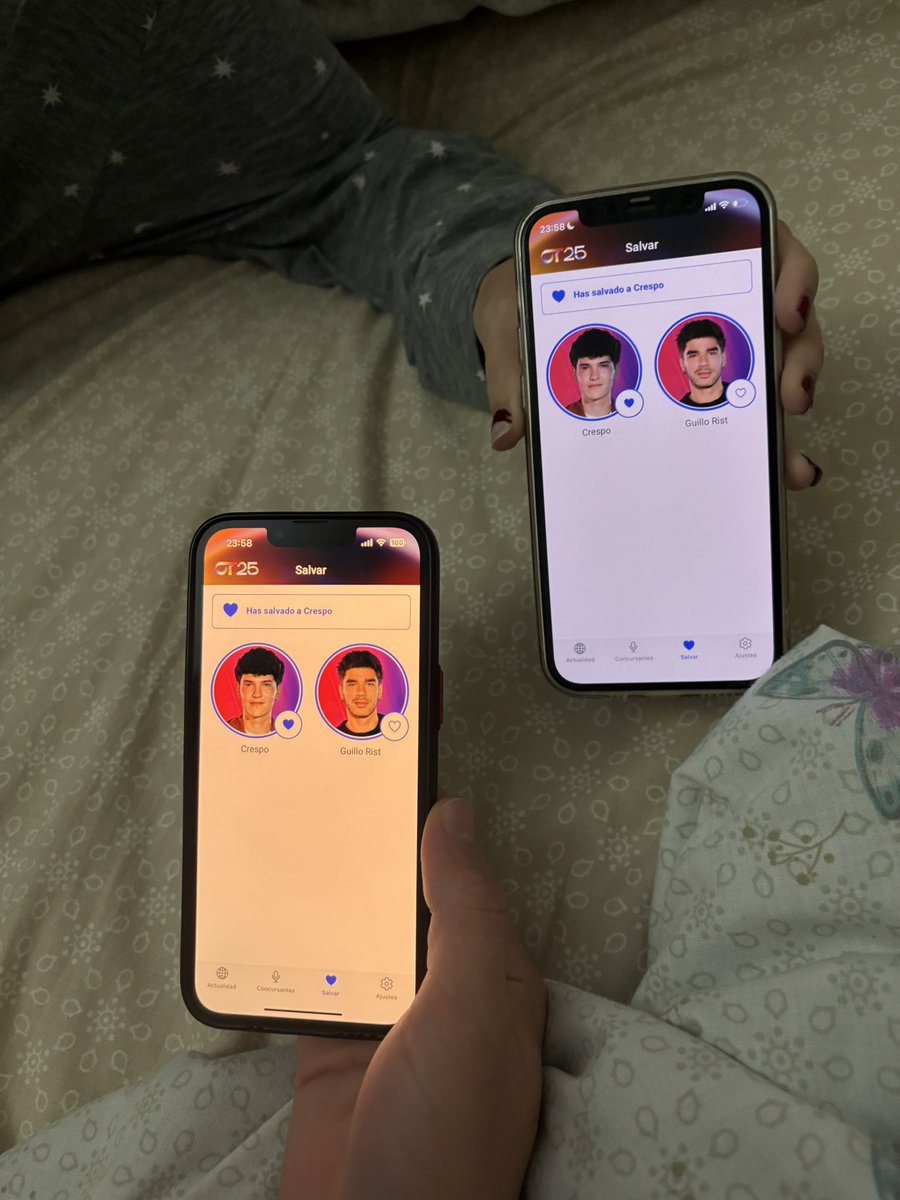yo ya tengo esclavizados a mis compis de piso SALVAR CRESPO #OTDirecto24N #OTDirecto25N