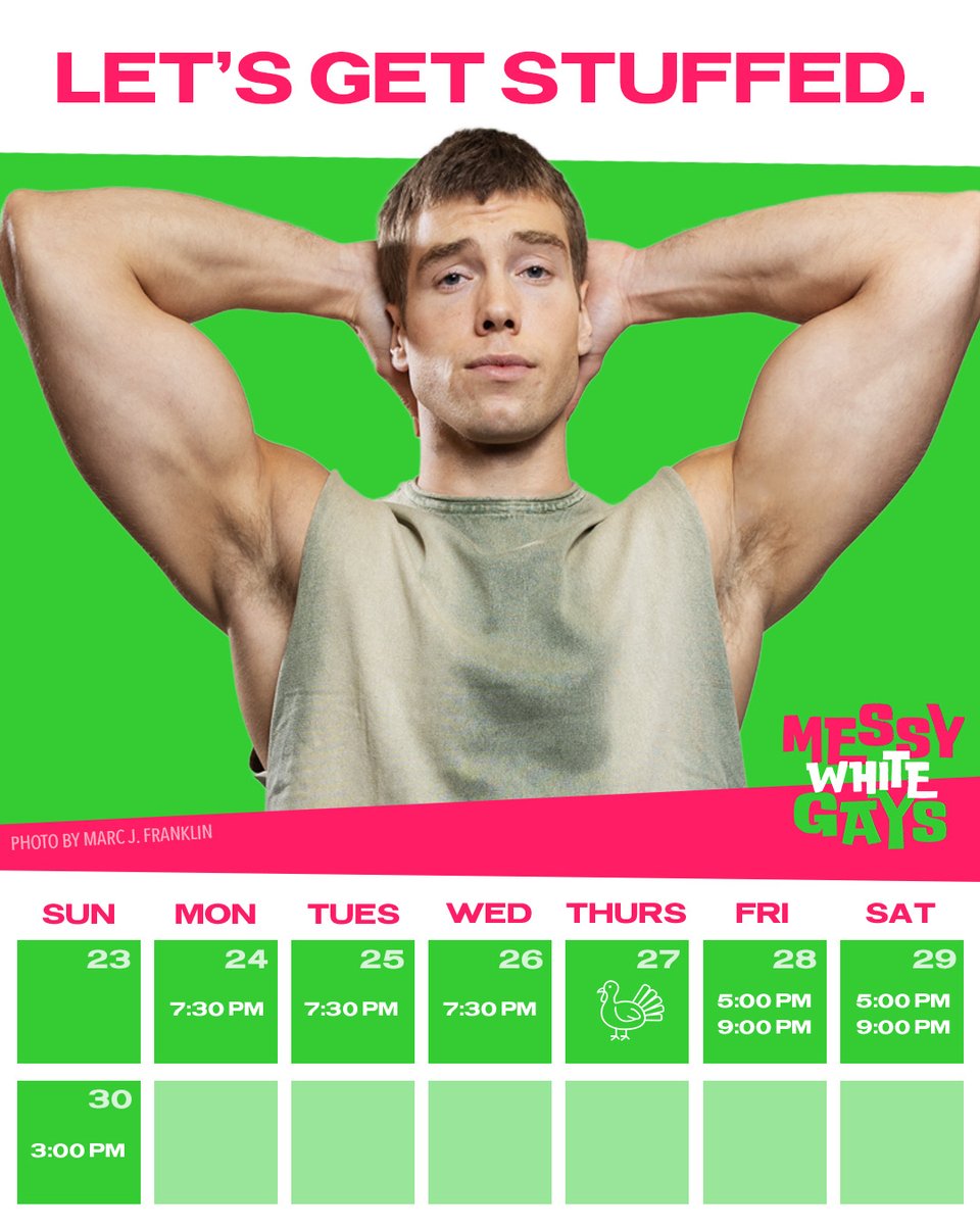 MessyWhiteGays's tweet image. Get messy and STUFFED this week at #MessyWhiteGays 🦃✨