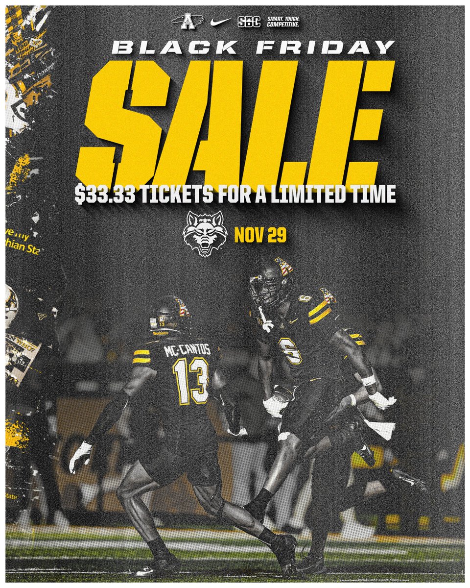 Pack The Rock on Saturday!

🏈 Senior Day
🏈 Bowl eligibility on the line
🏈 Discounted tickets

🎟️ goapp.st/BlackFriday25

#GoApp