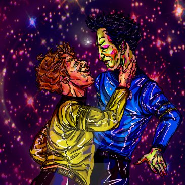 merchantMombi's tweet image. Haven&apos;t made any art in a long time it feels like, but this is the last wip I started a couple months ago. A redraw of a piece from about 4 or so years ago 🖖
.
.
.
.
#StarTrek #Kirk #Spock