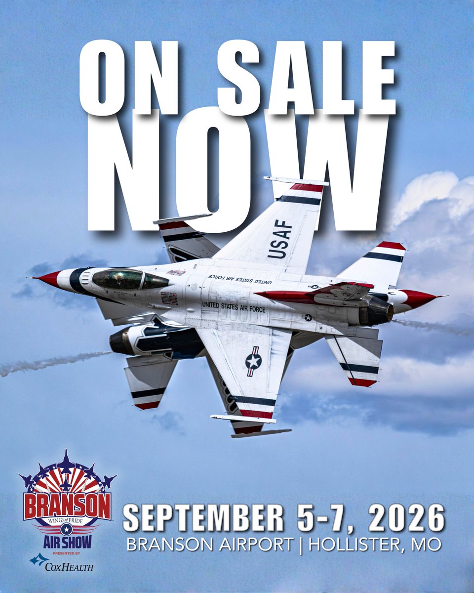 Branson Wings of Pride presented by CoxHealth tweet media