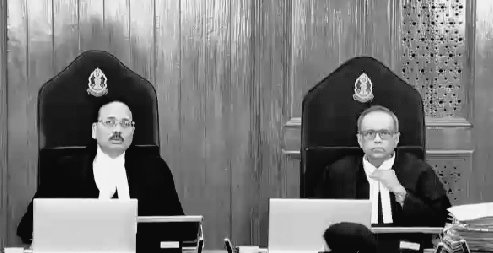 barandbench's tweet photo. #SupremeCourt hears the case 
examining the question of whether the right to religious freedom is subservient to military discipline and unit cohesion while hearing a petition filed by a Christian Army officer who was issued an order of termination from service for refusing to enter the sanctum sanctorum of the regiment’s temple to perform pooja

CJI Kant: If somebody asks you to perform rituals then it is fine.. but no ritual in Gurudwara
 He did not even listen to the pastor!

Sr Adv Gopal Sankarnarayanan: that exactly what was expected ! I can't have a say in faith. Pastor told him about the Sarvdharm sthal