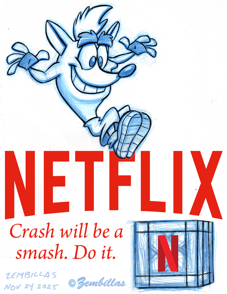 zembillas's tweet image. It will be a smash hit. Do it Netflix.