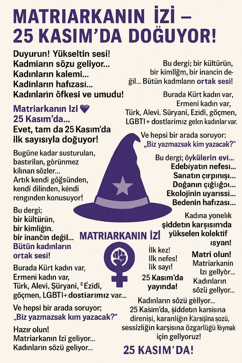 <a href="/Berken0436/">Berken</a> <a href="/egretiotu21/">patriarka nefreti</a> <a href="/RGurgan67206/">ZERDEŞT☭♀️ KAHLO</a> <a href="/Sevim75403882/">Zühre</a> <a href="/firstmoon71/">Cezviye</a> <a href="/gula_teyrebaz/">Gula Teyrébaz</a> <a href="/Nur_Sultan/">Nur Sultan</a> <a href="/goncay63/">gonca yılmaz</a> <a href="/azesimurg/">azê</a> <a href="/RonyaShikak/">🌞RONYA 🌞</a> <a href="/FeministDuyuru/">Feminist Duyuru İnisiyatifi</a> <a href="/kadinvardiyasi/">Kadın Vardiyası</a> <a href="/iyikim01/">LİMON ÇİÇEĞİ</a> <a href="/jiyankft/">Nemir Jiyan</a> <a href="/FeniseSweden/">Fenise</a> <a href="/zarokati2121/">Saime mesutoğlu (yeni hesap)</a> 

matriarkaninizi.com/metal-muzigin-…