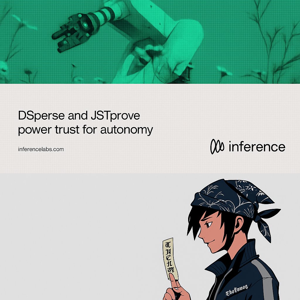 TheFemog's tweet image. DSperse and JSTprove: The Backbone of Deployable Verifiable AI

zkML has always carried enormous potential, but in practice it runs into a structural bottleneck: models are too large, proofs are too slow, and monolithic pipelines can’t scale.

@inference_labs breaks that ceiling…