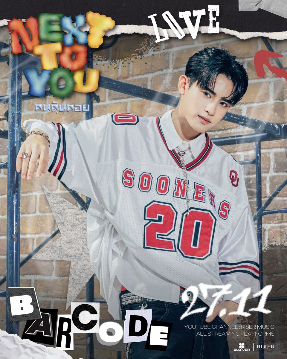 RiserMusic's tweet image. FIND YOUR CLO&apos;VER
- BARCODE - 

DEBUT SINGLE🍀
CLO&apos;VER - คนคุ้นคอย (Next To You) Prod. by URBOYTJ

📍 OFFICIAL MV | 27.11.2025
🎧 ALL STREAMING &amp;amp; YouTube : RISER MUSIC

#CLO_VER
#คนคุ้นคอยCLO_VER
#RISERMUSIC