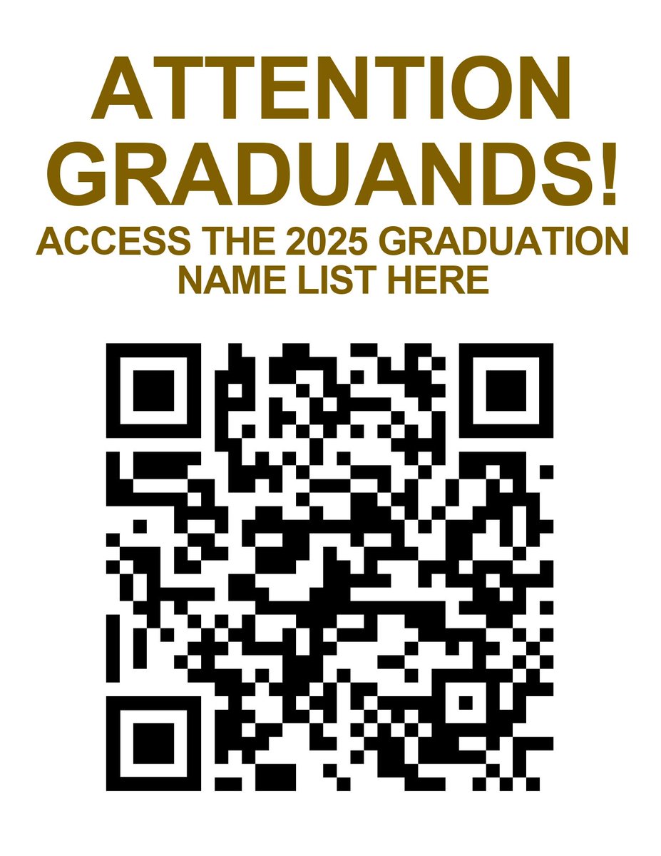 TU_Kenya's tweet image. The 14th Graduation Ceremony. 
Scan the QR Code to access the official Graduation List!
Confirm your details, share the joy, and celebrate your big day. #WeMadeIt #Classof2025 #Readyfortomorrow
