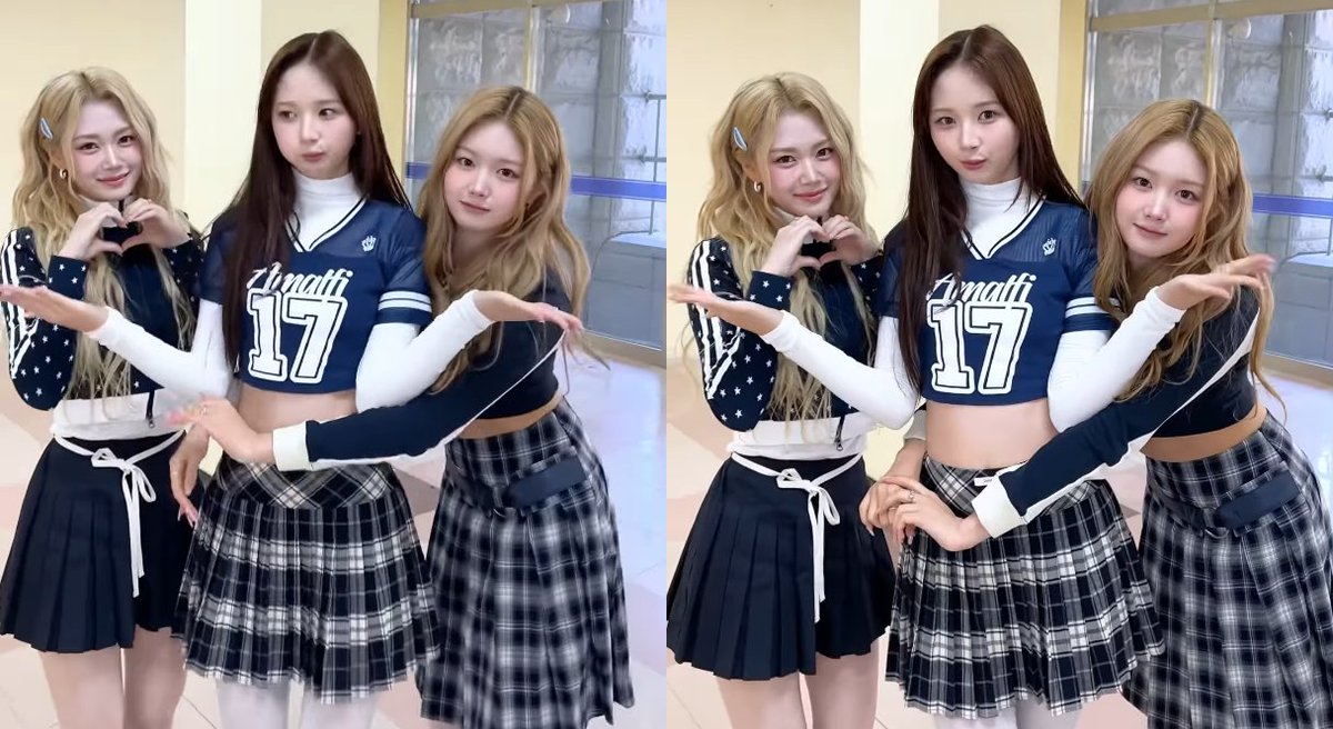 bossbabyjoobin's tweet image. Finally!! Binnie with JiWoo and YuBin 🥹🥰