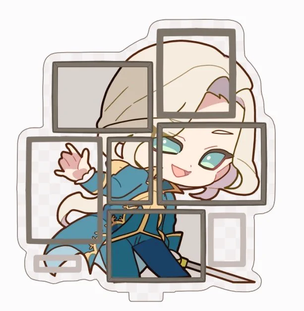 アクスタこんな感じで作ってもらう予定