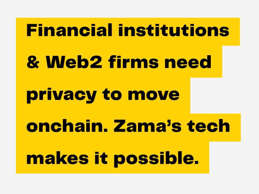 TamNguyen1969's tweet photo. Most blockchains leak your entire life onchain. Every move, every swap, every balance is wide open for anyone to analyze.

Zama is flipping that reality. With FHE, your data stays locked but the smart contract still works like nothing changed. It calculates on encrypted info while keeping everything hidden from outside eyes.

This unlocks private finance, confidential assets, stealth governance tools and even prediction markets where your strategy stays secret.
All powered by the ZAMA token and an economy built around real demand for privacy.
If you care about the next wave of crypto innovation, you should keep an eye on what Zama is building.

@zama