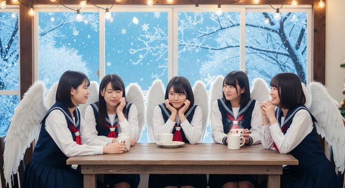 天国のカフェ cafe in blue heaven