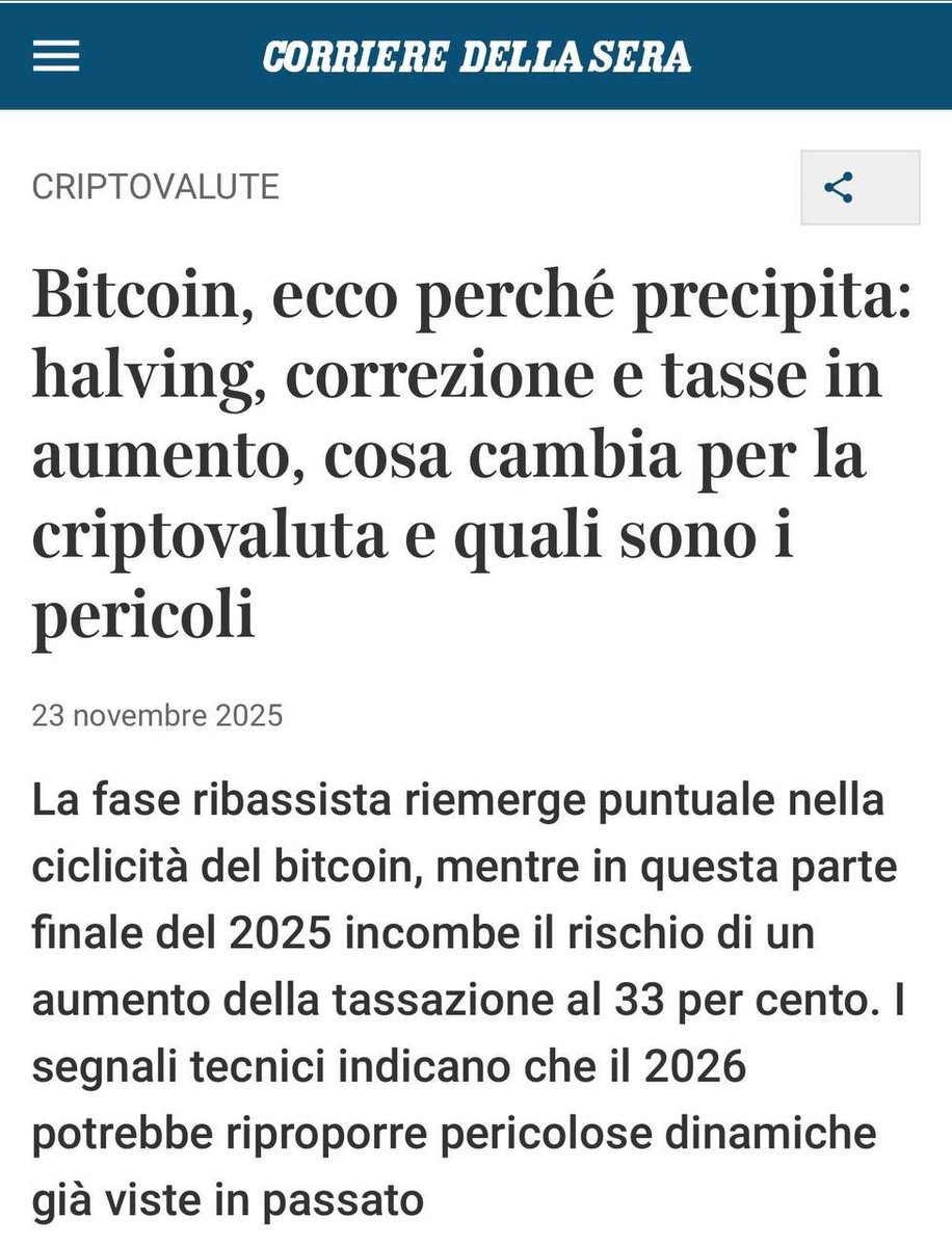 CriptovalutaI's tweet image. Il segnale di inversione che tutti aspettavano?