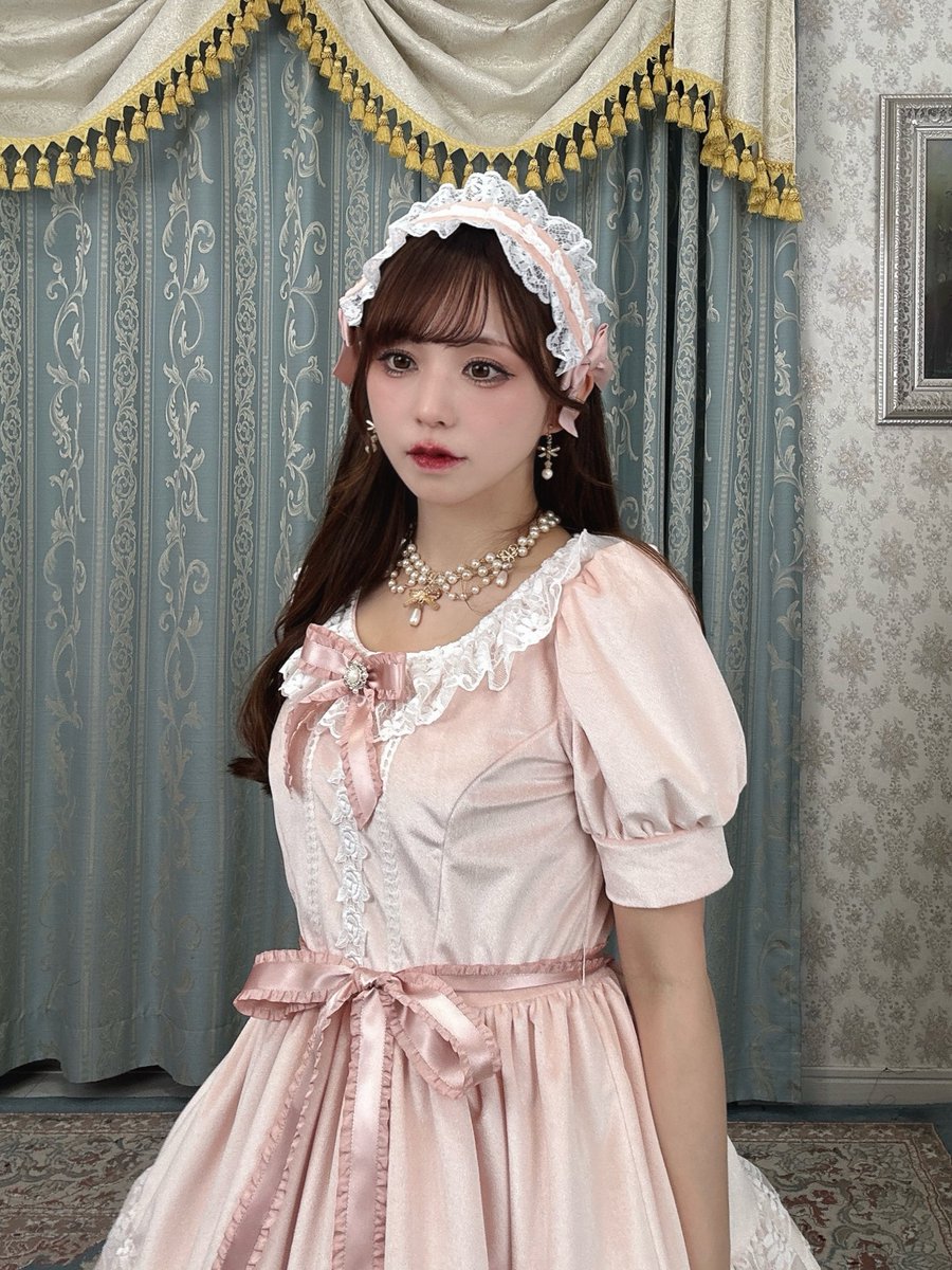 ベビーピンクのベロア👶🪽