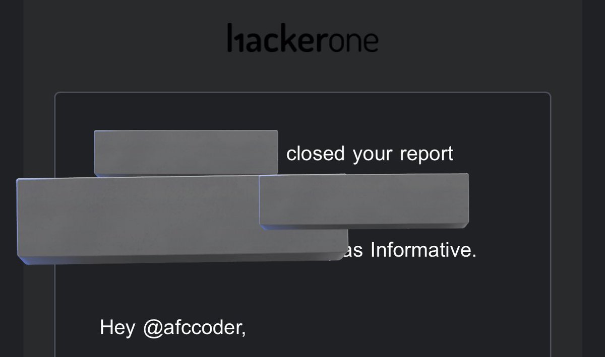 AFCCODER's tweet image. والله انها تقترب اشم رائحتها تقترب 
هاتريك informative ولكن ولكن ولكن شكلها اقتربت مابتركها 
#hackerone #BugBounty