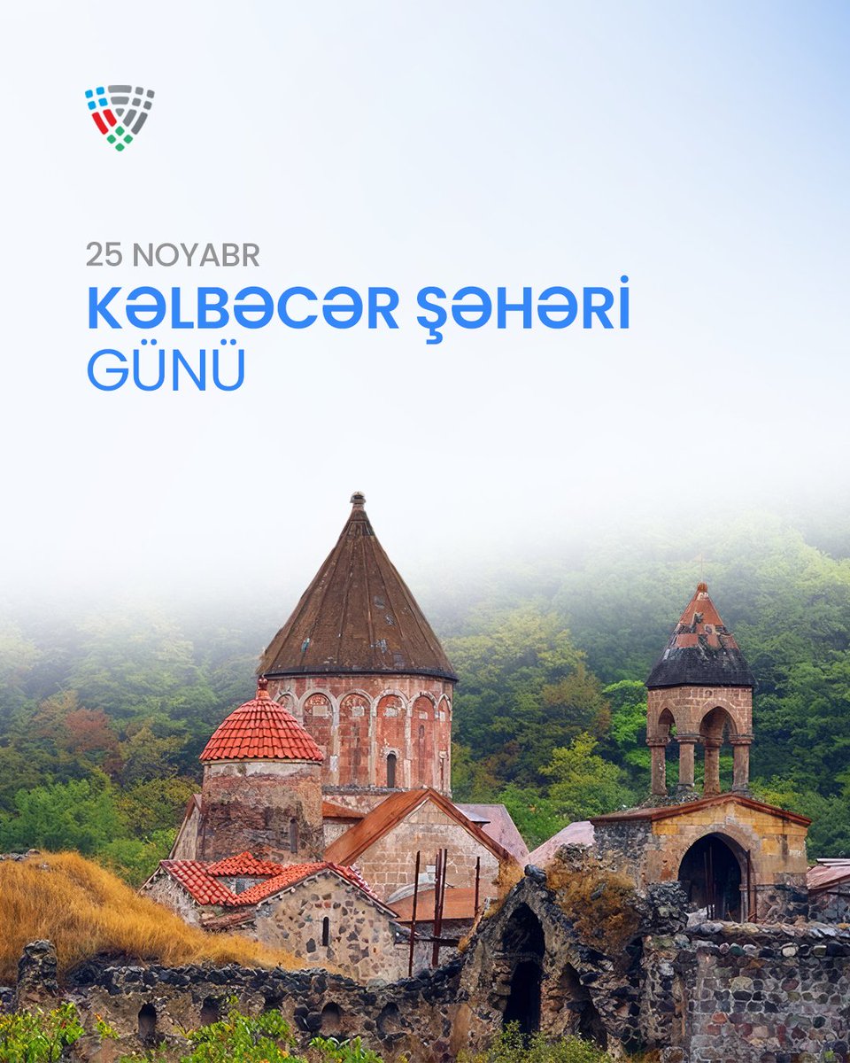 Cənab Prezident İlham Əliyevin Azərbaycan Respublikasının işğaldan azad edilmiş əraziləri üzrə şəhər günlərinin təsis edilməsi haqqında Sərəncamına əsasən 25 Noyabr Kəlbəcər Şəhəri Günü kimi qeyd olunur.
 
#BöyükQayıdış