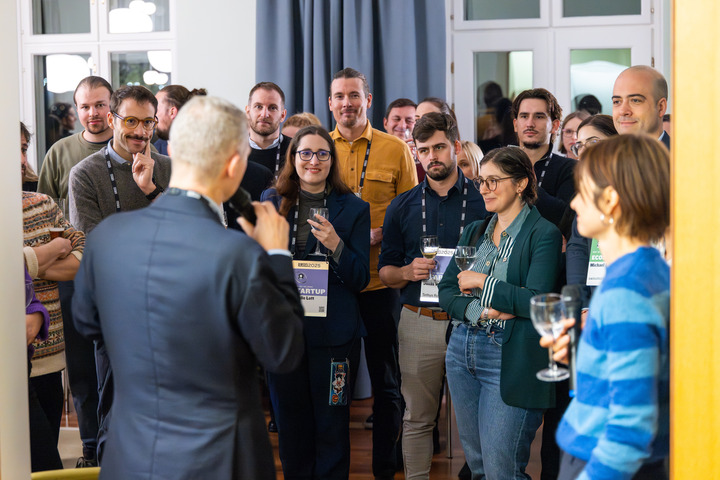 thisisriverkin's tweet image. Great time at #Slush2025.
Dani represented Riverkin with the SwissTech delegation, pitched as part of ESA BIC Switzerland and joined events at the Embassy + Ambassador’s breakfast.
Huge thanks to @SwissTech &amp;amp; ESA BIC Switzerland for the support.
#ClimateTech #WaterTech #Cleantech