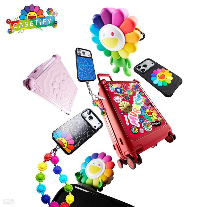 村上隆 x CASETiFY 第3章が花開く！ 村上隆の代表作「フラワー」を讃え