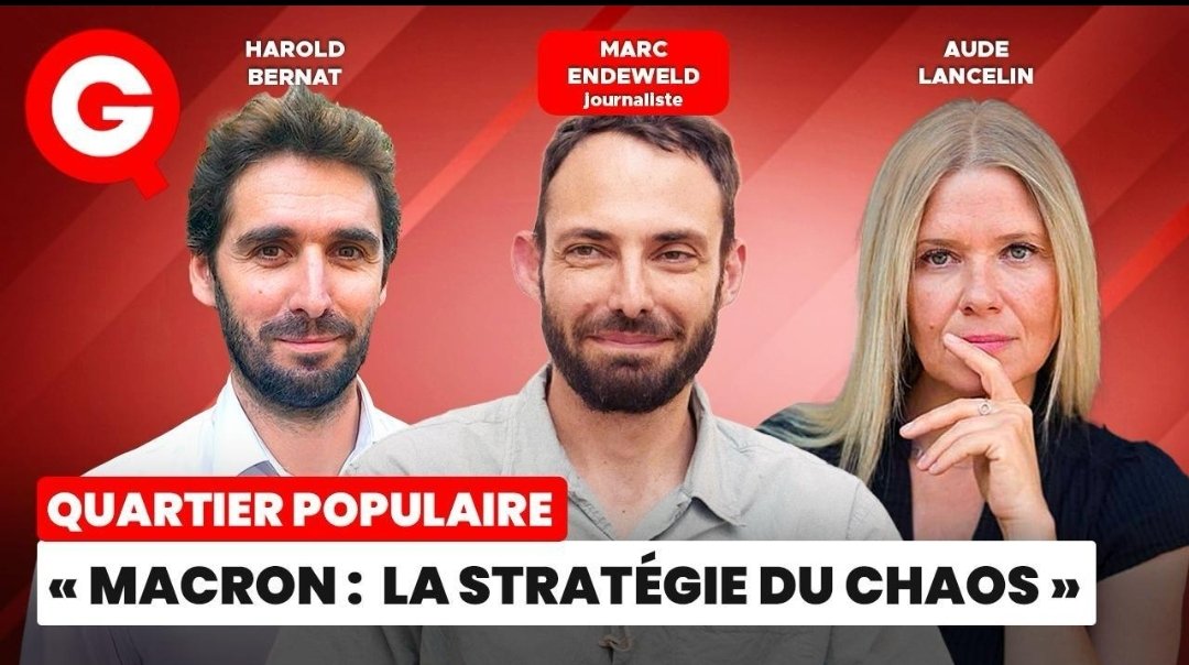 A demain, 20h30, en direct 🔥 sur <a href="/LibreQg/">QG le média libre</a> !  #MacronLeFaux #QuartierPopulaire