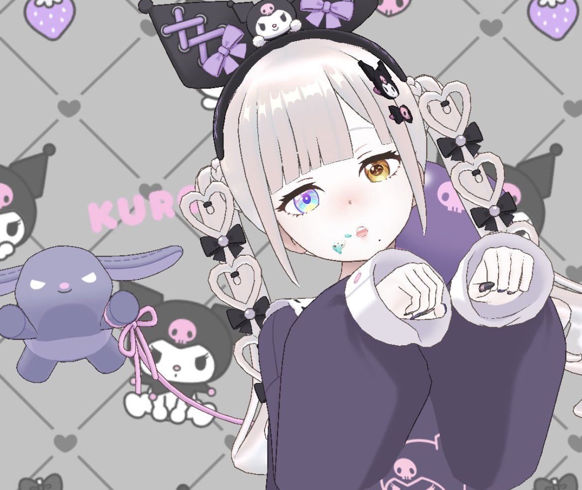 _natsu01_'s tweet photo. おまえはアタイの子分だろ❣️💜😈🖤 https://t.co/BqGaNYrrrn