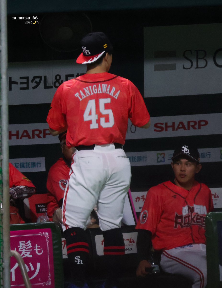 m_matsu_66's tweet image. 📍20251124  #バリタカ球宴

 野球少年谷川原くん⚾️
やんちゃ被りしててかわいい〜

 #sbhawks  #谷川原健太