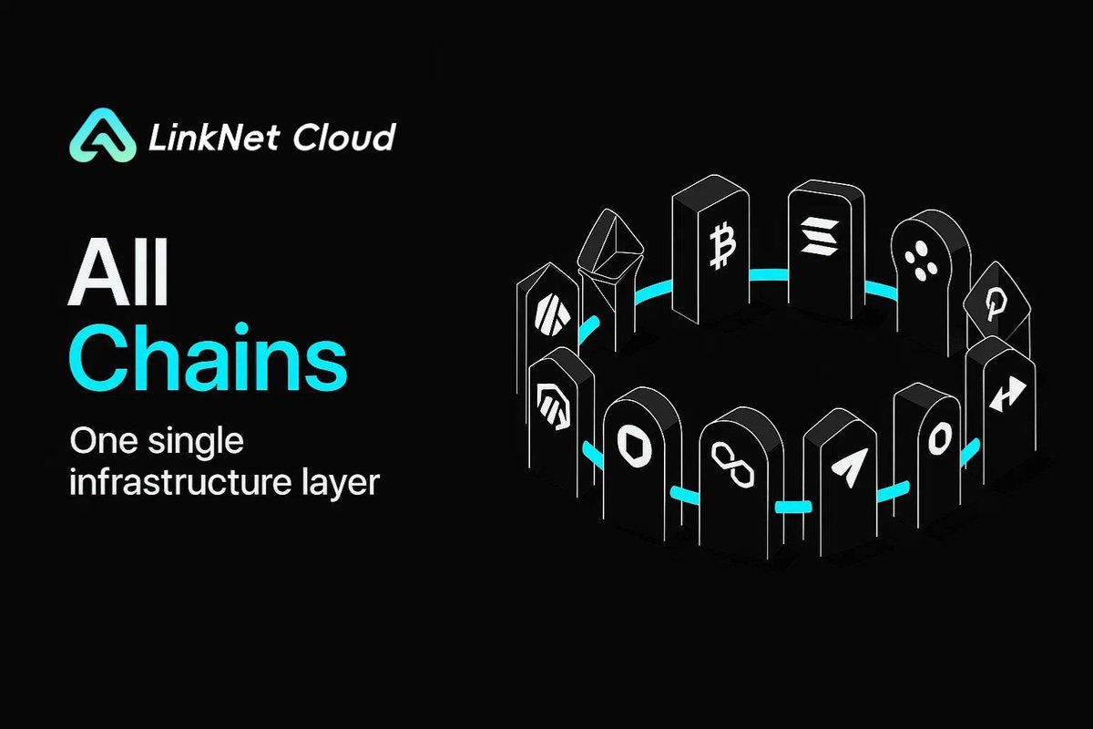 LinkNet_Cloud's tweet image. 🌐 All chains on one layer isn’t a slogan — it’s the missing backbone of Web3. ✧

LinkNet Cloud turns every chain into a reachable endpoint with one interface and unified execution. 🧩

Multi-chain finally feels linear when everything runs through a single pulse.