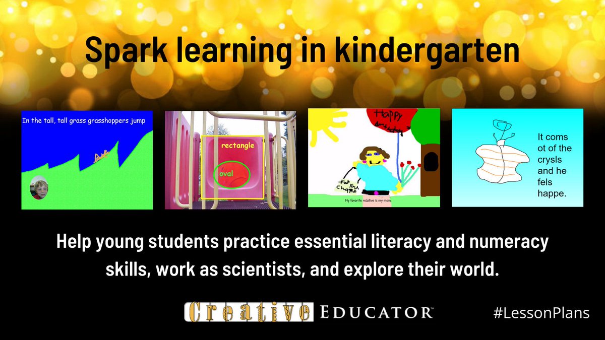 CreativeEduc8r's tweet image. Creative lesson plans to inspire your Kindergarten learners #kinder #standards #lessonplan 

thecreativeeducator.com/lessons/kinder…