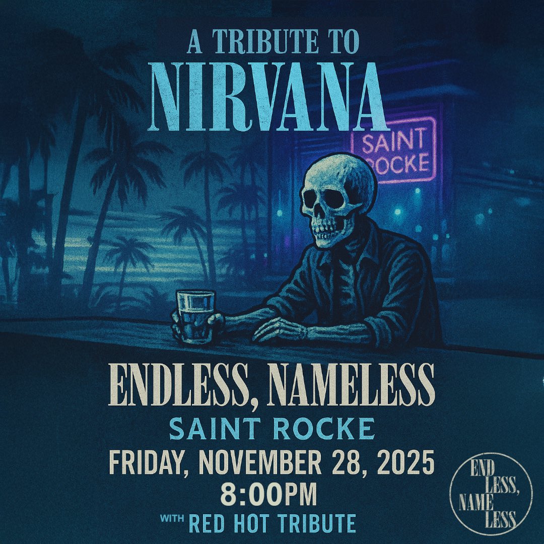 anothernirvana's tweet image. Turn it up. Break something.
Friday. Saint Rocke.
#nirvana #livemusic
