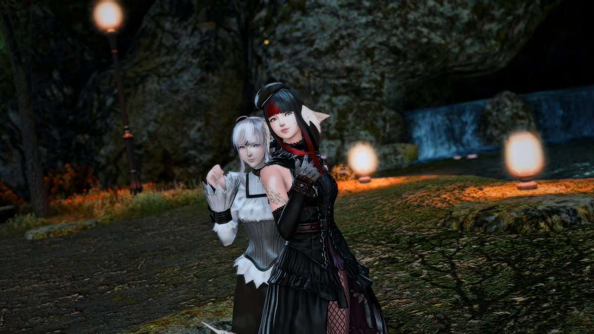 Gridania waterfall!
#FFXIV #GPOSERS