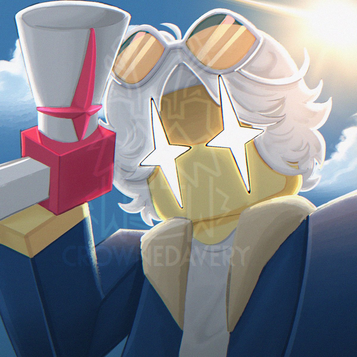 CR0WNEDAVERY's tweet image. Pfp Commission for @sincerelyfadil :)