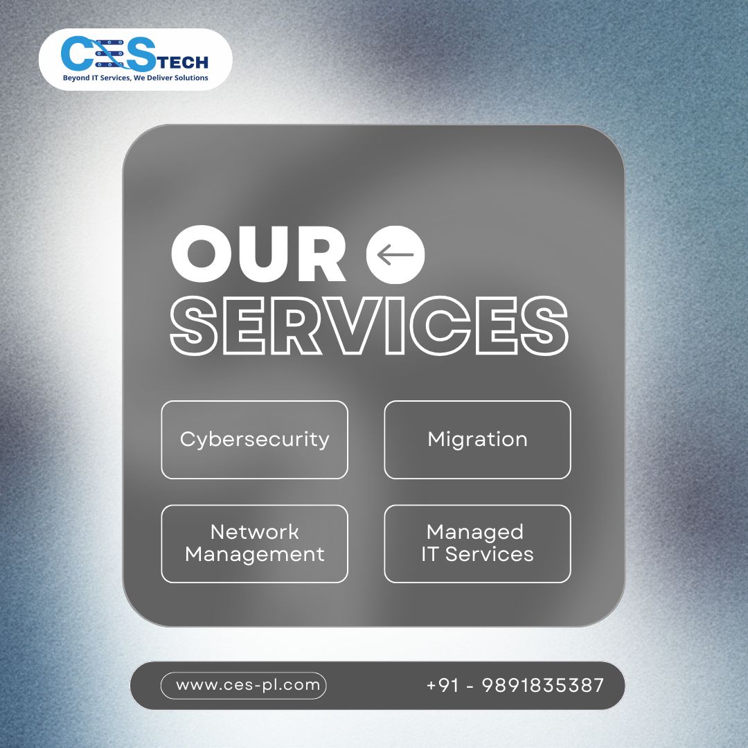 ces_noida's tweet photo. Strong IT infrastructure isn’t optional anymore — it’s a business essential.
At CES, we deliver a full suite of services designed to secure, streamline &amp; scale your operations.
From strategy to execution, CES ensures your business stays future-ready.
#CESPL #ITService #BusinessIT https://t.co/anYh9TMyeM