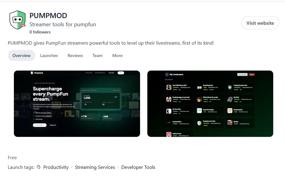 PumpMod tweet media