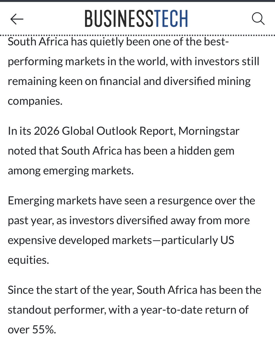 SA is making progress. But enemies of progress are always prophesying doom. Shine your eyes.