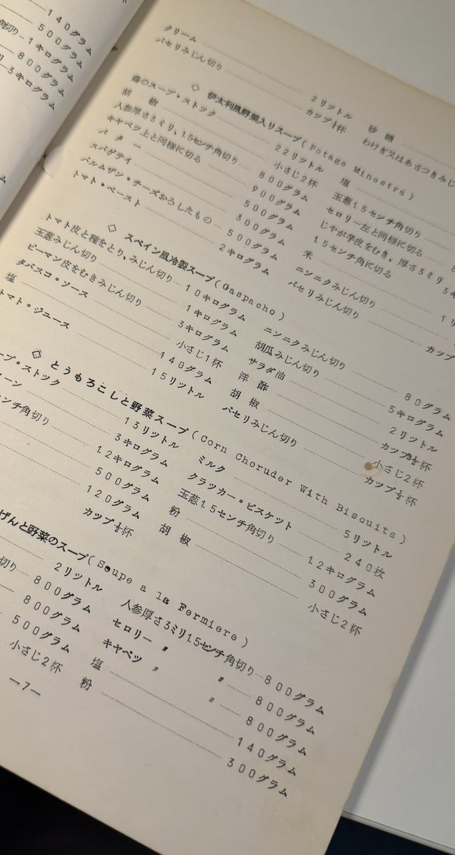 私の父は元料理人でした。そんな会社の書類を整理してたらとんでもないのが出てきました！

東京オリンピック（1964年）の
「選手村の料理レシピ！！」
大事なのでもう一度

「１９６４年」東京オリンピックです。