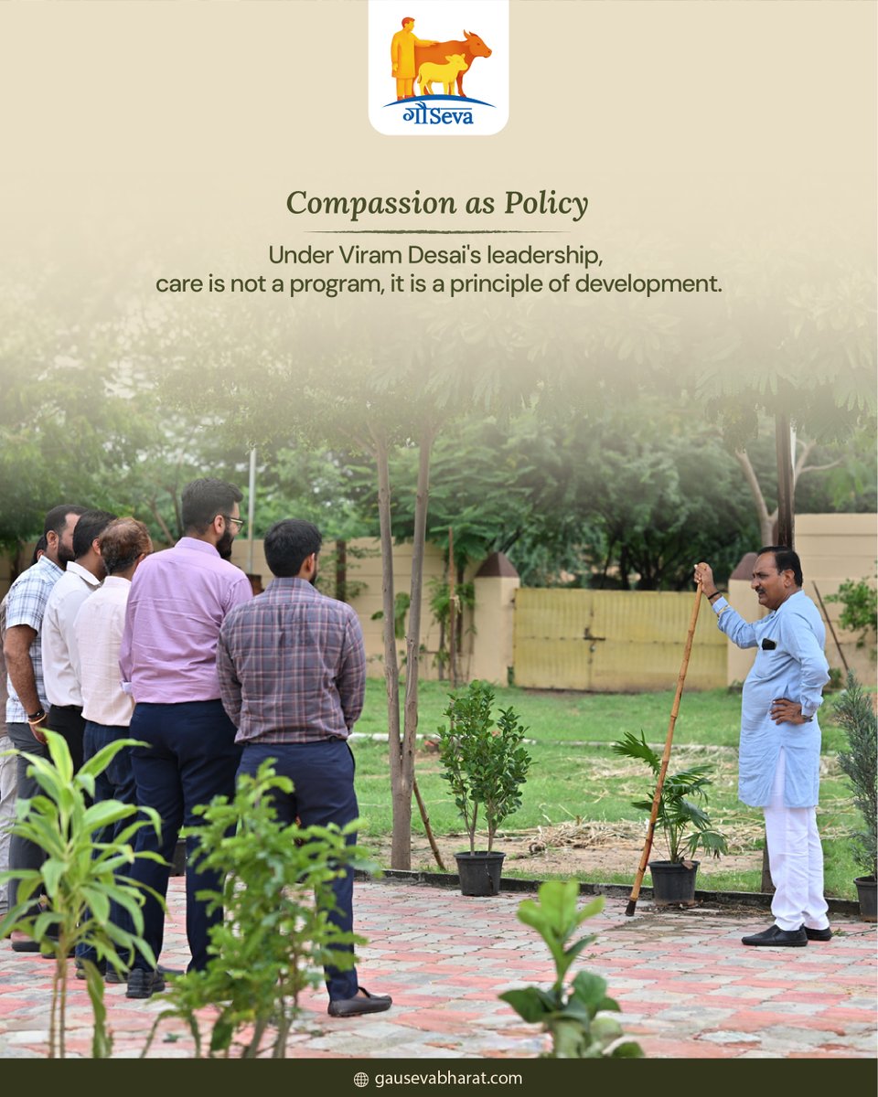 Compassion can shape economies.  
Be part of purposeful change at  zurl.co/FeqKi 

#ViramDesai #VisionOfSeva