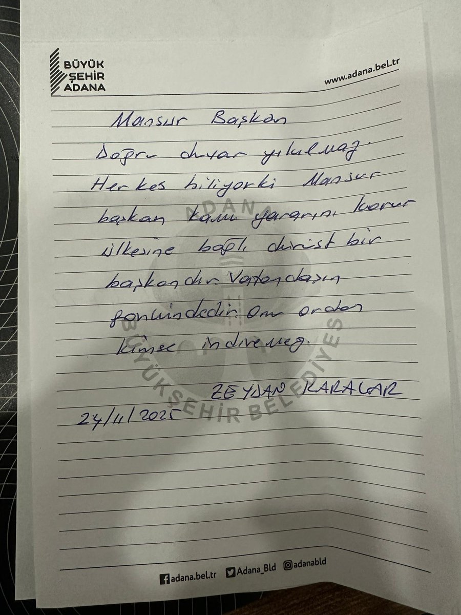 ZeydanKaralar01's tweet image. Mansur Başkan,

Doğru duvar yıkılmaz. Herkes biliyor ki Mansur Başkan kamu yararını korur, ülkesine bağlı, dürüst bir başkandır. Vatandaşın gönlündedir. Onu oradan kimse indiremez.

@mansuryavas06