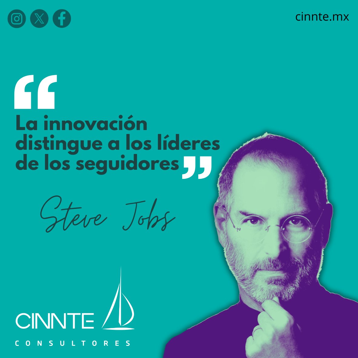 CINNTE_Mx's tweet image. Quien se atreve a crear y proponer es quien transforma. #Innovación #Liderazgo #Creatividad #Motivación