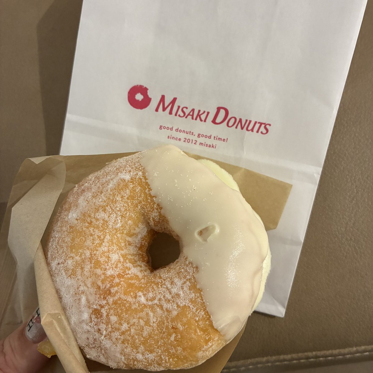 なんか私横浜行くたびにドーナツ買ってる気がする🤣