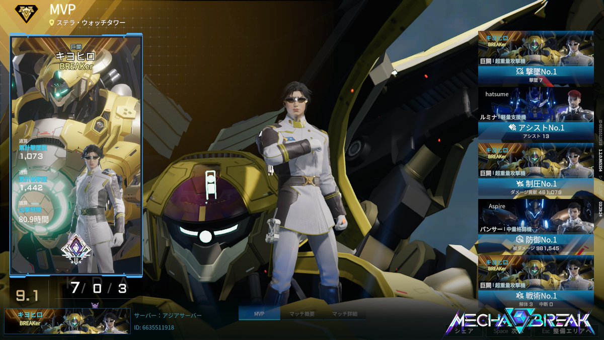 Kiyohiro_Y's tweet image. メカブレイクの巨闕(キョケツ)さ…

無限に敵機捕獲して相手の邪魔したり
奈落に落としたり
突進で返り討ちにしたりして

勝率高いしすごく楽しいんだけど

なんだろ…

僕の性格の悪いところが全部出せちゃうのよろしくない気がするんだよね…(笑)
これ…配信で見せていいのか…僕…